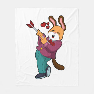 Couverture Polaire Renard marié en costume