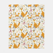 Couverture Polaire Renards des Bois (Devant)