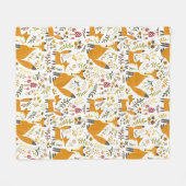 Couverture Polaire Renards des Bois (Devant (Horizontal))