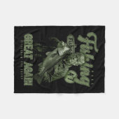 Couverture Polaire Rendre la pêche super encore amusante B Pêcher Don (Devant (Horizontal))