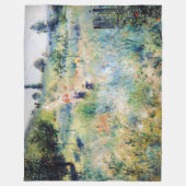 Couverture Polaire Renoir - Chemin menant à travers l'herbe haute (Devant)