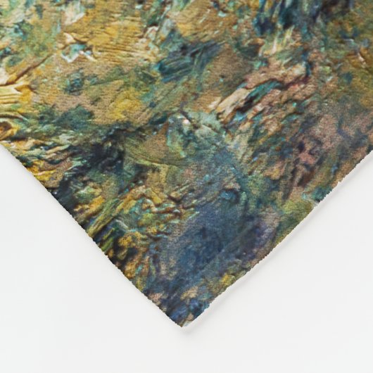 Couverture Polaire Renoir - Chemin menant à travers l'herbe haute (Coin)