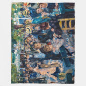 Couverture Polaire Renoir - Danse au Moulin de la Galette (Devant)