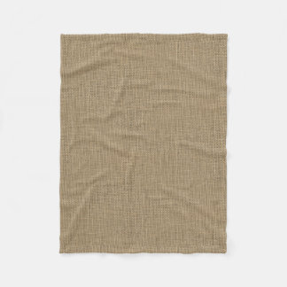 Couverture Polaire Renvoyer de jute de toile de jute