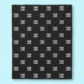 Couverture Polaire Répétition d'image, de conception ou de logo d'ent