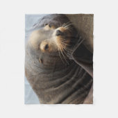 Couverture Polaire Repos d'otarie de la Californie (Devant)