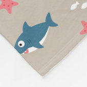 Couverture Polaire Requin (Coin)