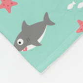 Couverture Polaire Requin (Coin)