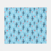Couverture Polaire Requin (Devant (Horizontal))