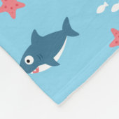 Couverture Polaire Requin (Coin)