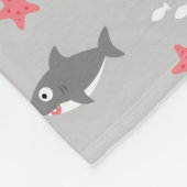 Couverture Polaire Requin (Coin)