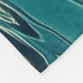 Couverture Polaire Requin dans la mer bleue profonde & soleil (Coin)