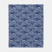 Couverture Polaire Requin de baleine étoilé (foncé) (Devant)