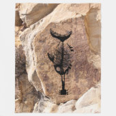 Couverture Polaire Requin guitare (Devant)