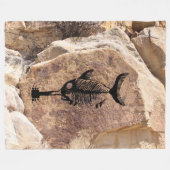 Couverture Polaire Requin guitare (Devant (Horizontal))