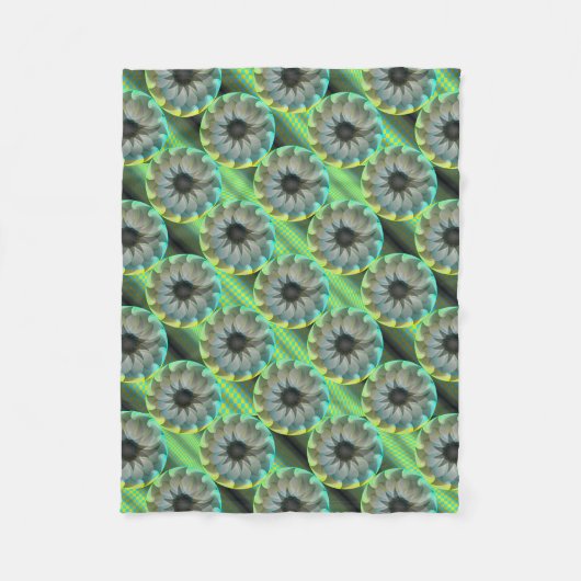 Couverture Polaire Requin spiral par Kenneth Yoncich (Devant)