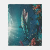 Couverture Polaire Requin tropical à faible profondeur (Devant)