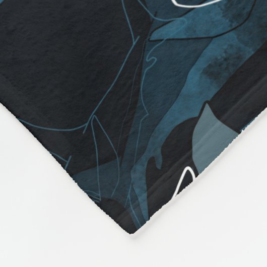 Couverture Polaire Requins, marine, mer, poisson, prédateur, animal,  (Coin)