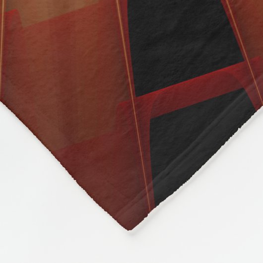 Couverture Polaire Réseau d'Imaginaires 3D Conception graphique fract (Coin)