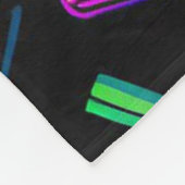 Couverture Polaire Réservation Colorée (Coin)