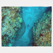 COUVERTURE POLAIRE RÉSERVE DE RÉCIF DU PACIFIQUE (Devant (Horizontal))