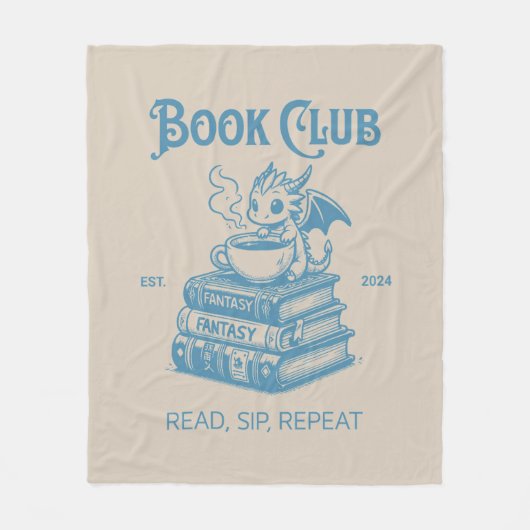 Couverture Polaire Réserver Club Imaginaire Dragon Lovers (Devant)