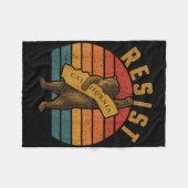 Couverture Polaire Resist California Bear (Devant (Horizontal))