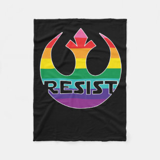 Couverture Polaire Résister À L'Oppression Lgbt - Rébellion Résistanc