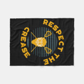 Couverture Polaire Respectez Le Gardien De Crosse Crease (Devant (Horizontal))