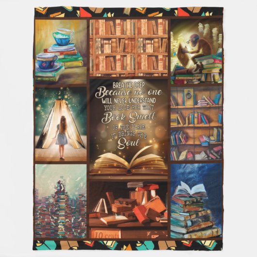 Couverture Polaire Respirer profondément parce que personne ne compre (Devant)