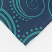 Couverture Polaire Ressacs tourbillonnants (Coin)