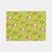 Couverture Polaire Ressort Amusant Avec Petite Fille (Devant (Horizontal))