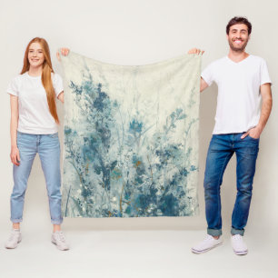 Couverture Polaire Ressort bleu