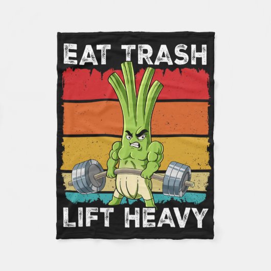 Couverture Polaire Ressort Onion Gym Entraînement Poids Manger Trash  (Devant)