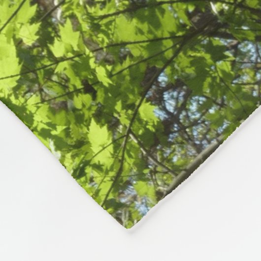 Couverture Polaire Ressource Feuille (Coin)