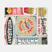 Couverture Polaire Restaurants et dîners restauration rapide panneaux (Devant (Horizontal))