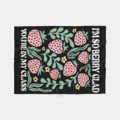 Couverture Polaire Reste Douce Fruit De L'Esprit Chrétien Boho Stra (Devant (Horizontal))