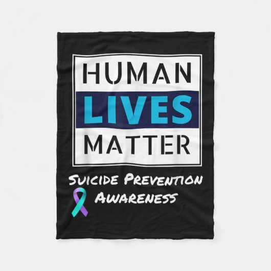 Couverture Polaire Rester Sensibilisation à la prévention du suicide  (Devant)