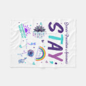 Couverture Polaire Restez Bien Si La Seule Chose Que Vous Faites Aujo (Devant (Horizontal))