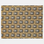 Couverture Polaire Restez Bizarre (Devant (Horizontal))
