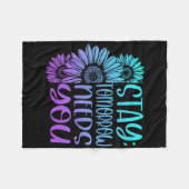 Couverture Polaire Restez Demain Besoin de vous Sensibilisation à la (Devant (Horizontal))