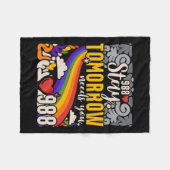 Couverture Polaire Restez demain Besoin de vous Sensibilisation à la  (Devant (Horizontal))