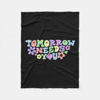 Couverture Polaire Restez Demain Besoin de vous Sensibilisation à la