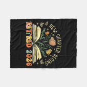 Couverture Polaire Retired 2026 A New Chapter Begins Retirement Teach (Devant (Horizontal))