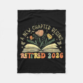 Couverture Polaire Retired 2026 A New Chapter Begins Retirement Teach (Devant)