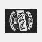 Couverture Polaire Retired 2027 Not My Problem Anymore Funny Retireme (Devant (Horizontal))