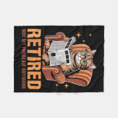 Couverture Polaire Retirement 2026 Retired 2026 Not My Problem Anymor (Devant (Horizontal))