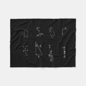 Couverture Polaire Retour À L'École Citation Math Pour Filles Garçons (Devant (Horizontal))