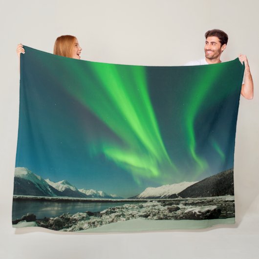 Couverture Polaire Retourner Arm Aurora (En situation)