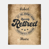 Couverture Polaire Retraite (Devant)